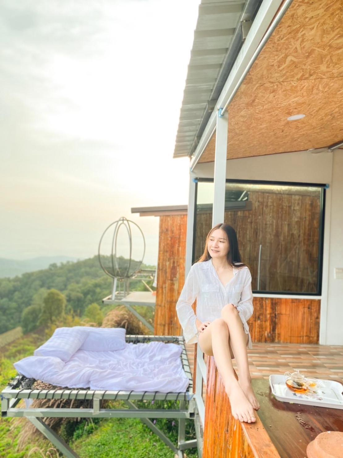 ไร่ดอยช้าง ม่อนเเจ่ม Hotel Mon Jam Exterior foto