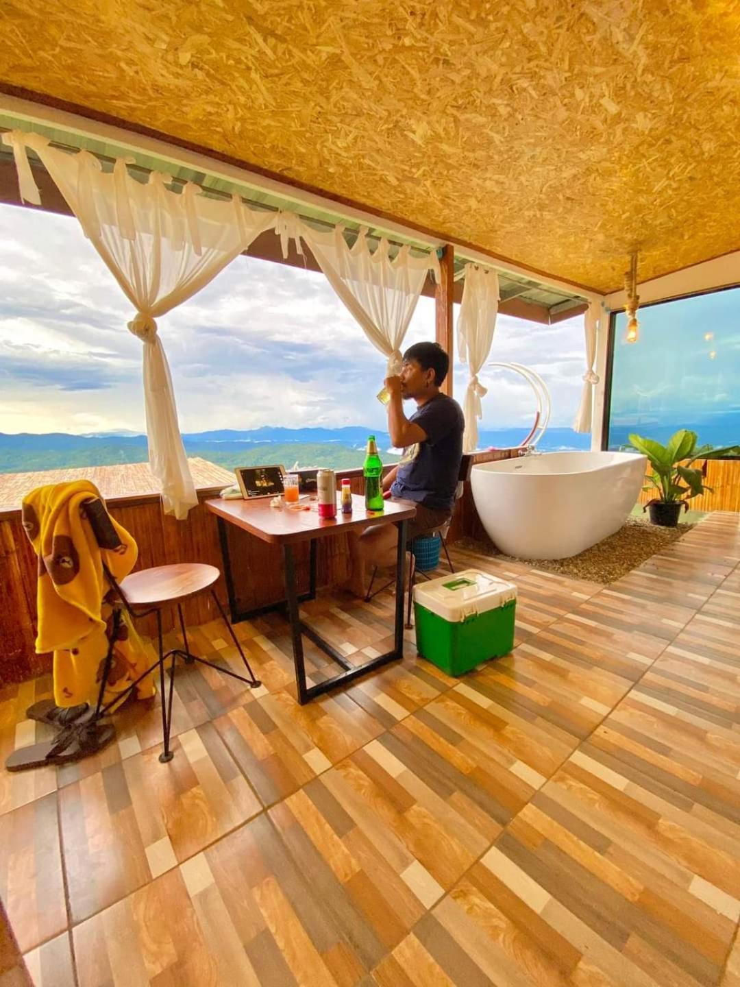 ไร่ดอยช้าง ม่อนเเจ่ม Hotel Mon Jam Exterior foto