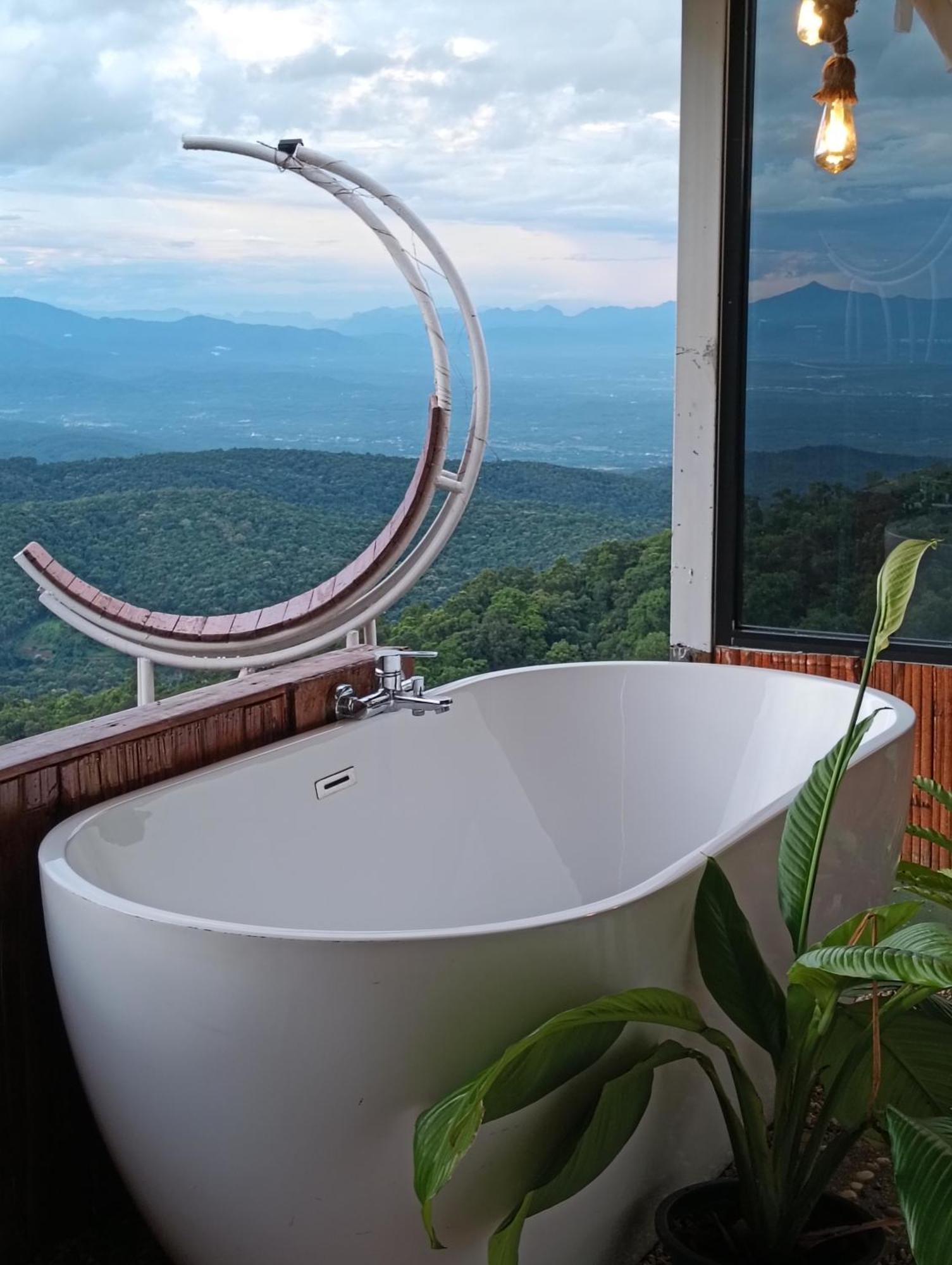 ไร่ดอยช้าง ม่อนเเจ่ม Hotel Mon Jam Exterior foto